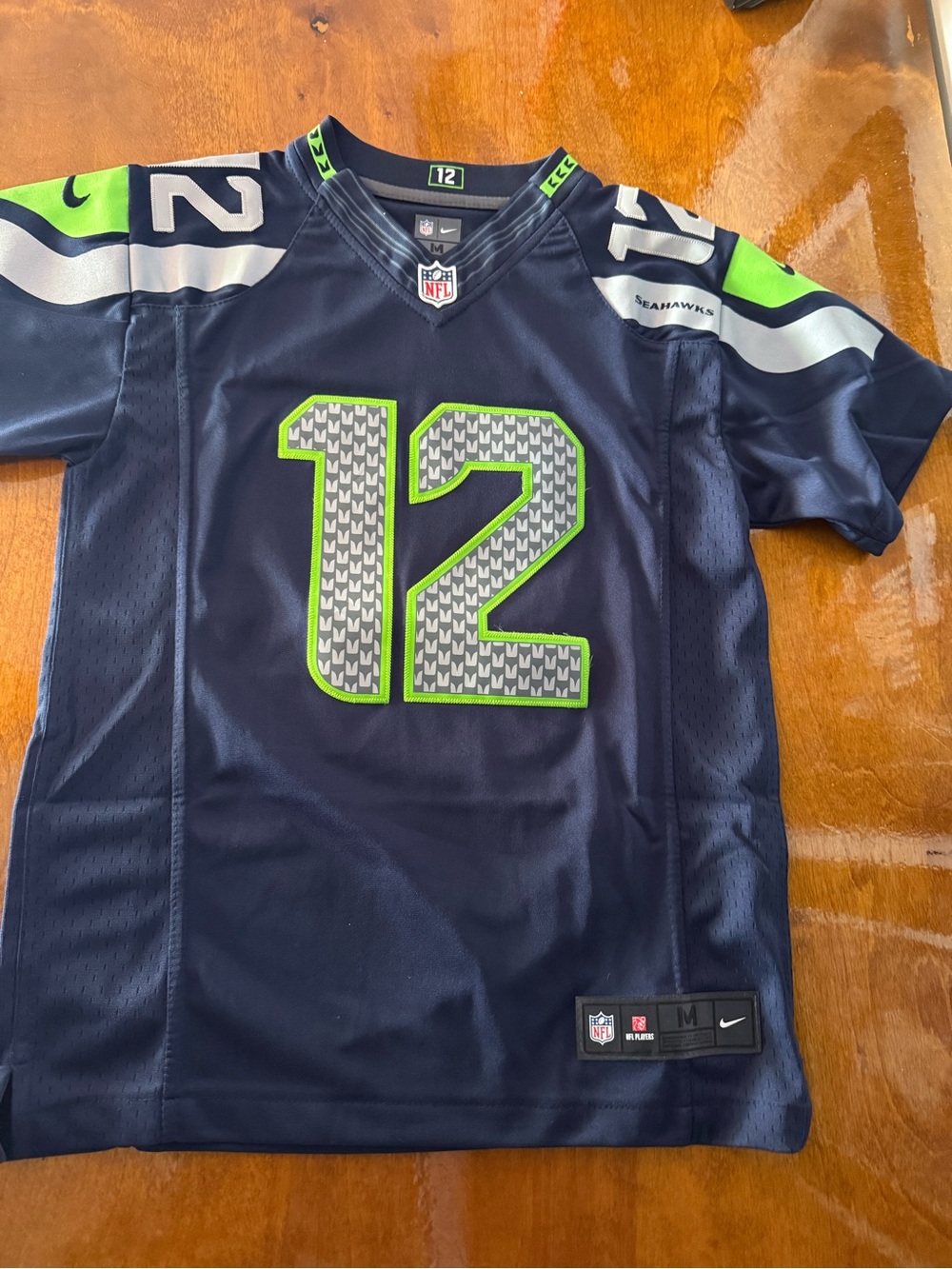 Seattle Seahawks #12 Fan Jersey youth Medium